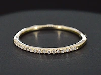 Gouden ring met diamanten