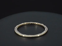 Gouden ring met diamanten - afbeelding 6 van  8