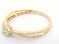 Gouden ring met diamanten - afbeelding 11 van  11
