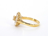 Gouden ring met edelstenen - afbeelding 8 van  11