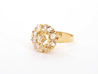 Gouden ring met edelstenen - afbeelding 11 van  11