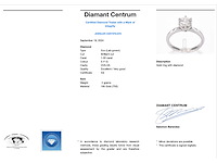 Gouden ring met een briljant geslepen diamant van 1.00 carat - afbeelding 3 van  9