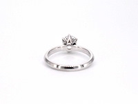Gouden ring met een briljant geslepen diamant van 1.00 carat - afbeelding 7 van  9