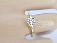 Gouden ring met een diamant van 1.00 carat - afbeelding 3 van  10
