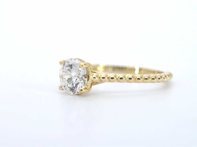 Gouden ring met een diamant van 1.00 carat - afbeelding 5 van  10