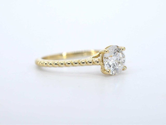 Gouden ring met een diamant van 1.00 carat - afbeelding 6 van  10