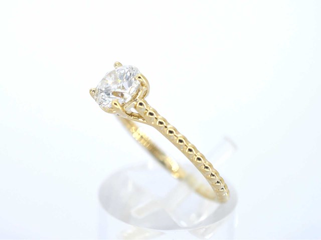 Gouden ring met een diamant van 1.00 carat - afbeelding 10 van  10