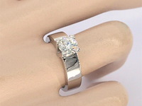 Gouden ring met een grote diamant van 1.40 carat - afbeelding 3 van  10