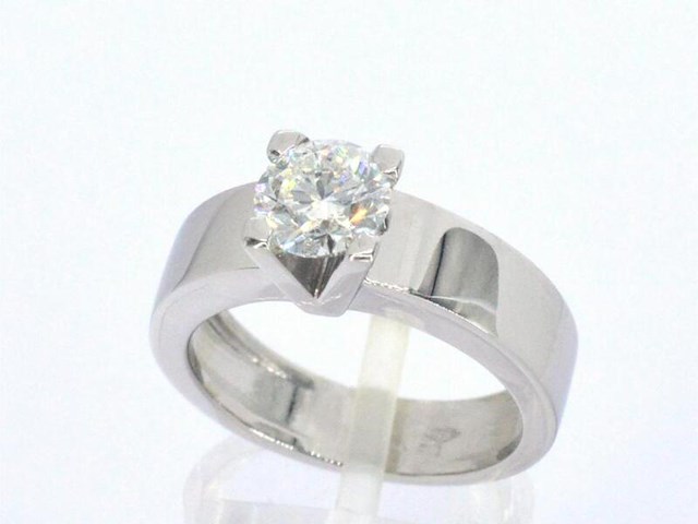 Gouden ring met een grote diamant van 1.40 carat - afbeelding 4 van  10