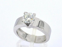 Gouden ring met een grote diamant van 1.40 carat - afbeelding 4 van  10