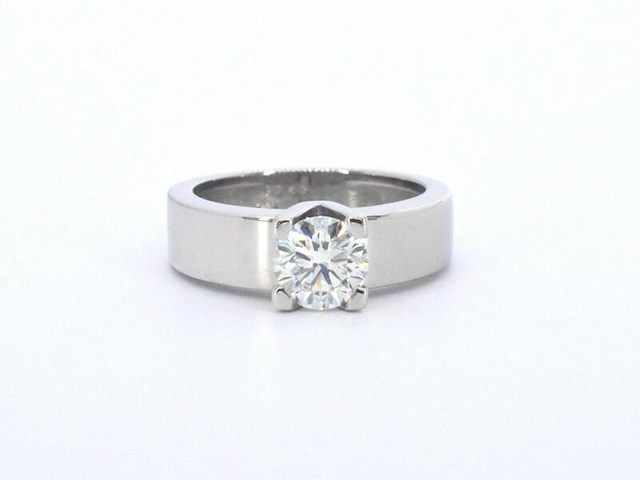 Gouden ring met een grote diamant van 1.40 carat - afbeelding 7 van  10