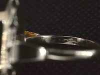 Gouden ring met een natuurlijke amethist - afbeelding 6 van  7