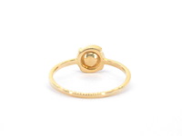 Gouden ring met een parel - afbeelding 8 van  10