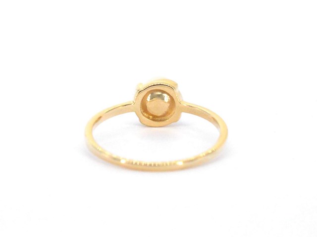 Gouden ring met een parel - afbeelding 9 van  11