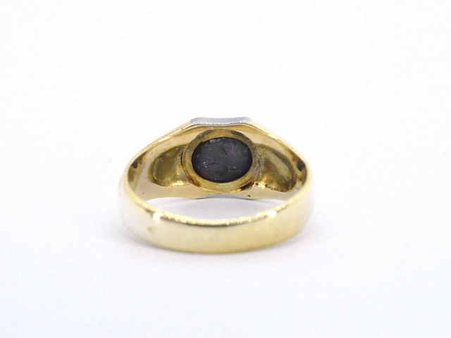 Gouden ring met een ster robijn - afbeelding 9 van  10
