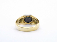 Gouden ring met een ster robijn - afbeelding 9 van  10