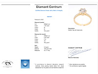 Gouden ring met grote diamant - afbeelding 4 van  10