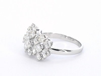 Gouden ring met natuurlijke diamanten 2.70 carat - afbeelding 2 van  12