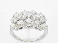 Gouden ring met natuurlijke diamanten 2.70 carat - afbeelding 1 van  12