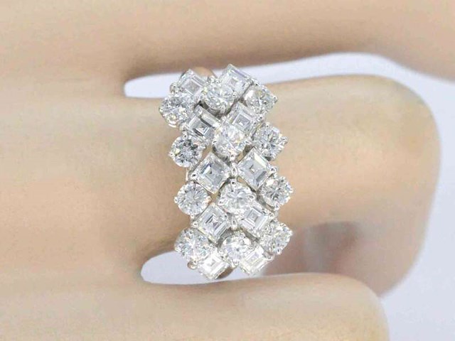 Gouden ring met natuurlijke diamanten 2.70 carat - afbeelding 5 van  12