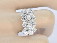 Gouden ring met natuurlijke diamanten 2.70 carat - afbeelding 5 van  12