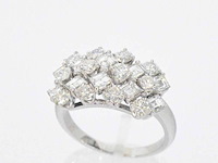 Gouden ring met natuurlijke diamanten 2.70 carat - afbeelding 6 van  12