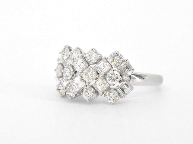 Gouden ring met natuurlijke diamanten 2.70 carat - afbeelding 11 van  12