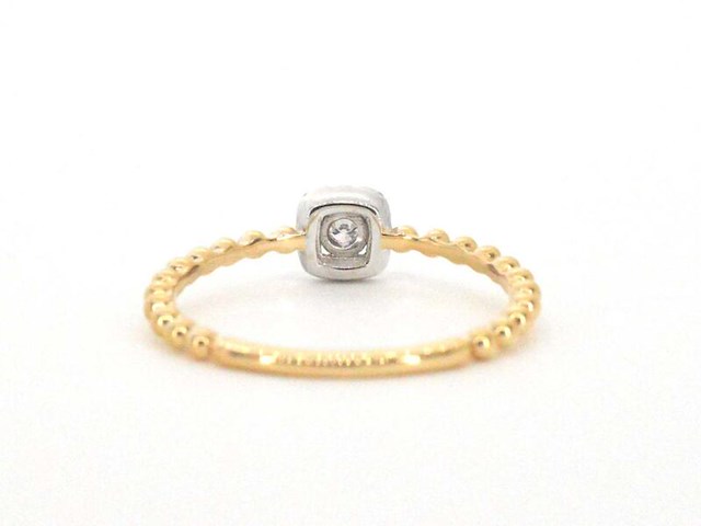 Gouden ring met natuurlijke geslepen briljant diamanten - afbeelding 8 van  10
