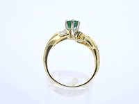 Gouden ring met smaragd - afbeelding 11 van  12