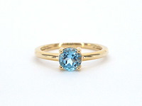 Gouden ring met topaas - afbeelding 4 van  9