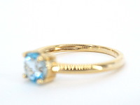 Gouden ring met topaas - afbeelding 7 van  9