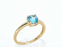 Gouden ring topaas - afbeelding 9 van  10