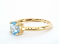 Gouden ring topaas - afbeelding 6 van  10
