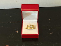 Gouden ring - afbeelding 1 van  3