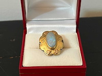 Gouden ring - afbeelding 1 van  2