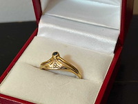 Gouden ring - afbeelding 2 van  2