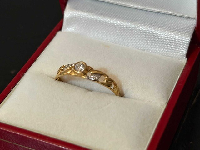 Gouden ring - afbeelding 3 van  3