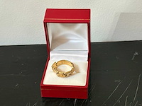 Gouden ring - afbeelding 1 van  2