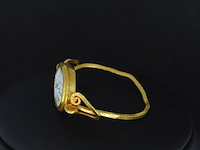 Gouden romeinse ring - ca. 2000 jaar oud - afbeelding 2 van  5