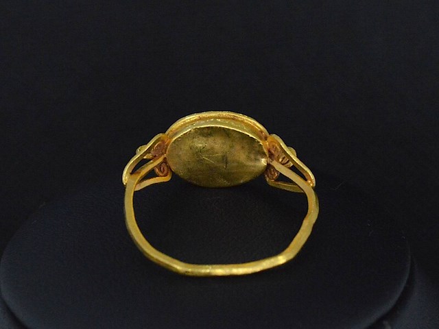 Gouden romeinse ring - ca. 2000 jaar oud - afbeelding 3 van  5