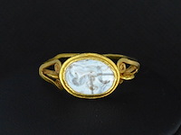 Gouden romeinse ring - ca. 2000 jaar oud - afbeelding 4 van  5