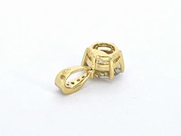 Gouden solitair hanger diamant 1.50 ct - afbeelding 10 van  10