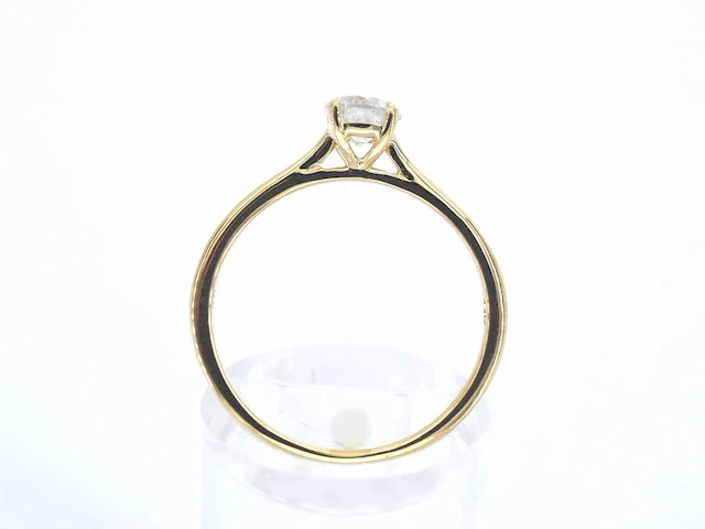 Gouden solitair ring briljant 0.55 ct - afbeelding 2 van  11