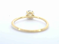 Gouden solitair ring briljant 0.55 ct - afbeelding 8 van  11