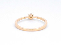 Gouden solitair ring briljant - afbeelding 8 van  10