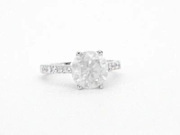 Gouden solitair ring diamant 3.00 ct - afbeelding 7 van  11