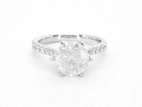 Gouden solitair ring diamant 3.00 ct - afbeelding 9 van  11