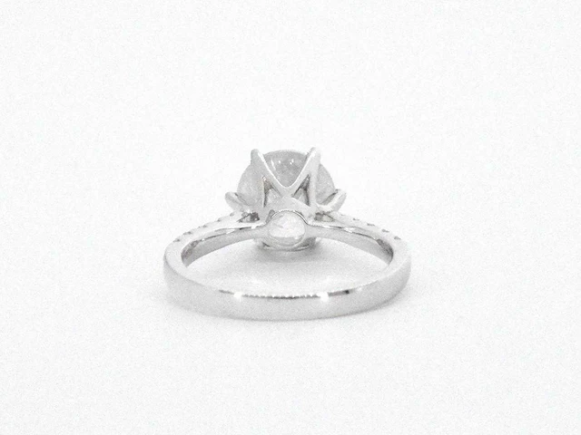Gouden solitair ring diamant 3.00 ct - afbeelding 10 van  11