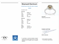 Gouden solitair ring diamant - afbeelding 4 van  10