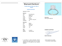 Gouden solitair ring grote diamant 5.00 carat - afbeelding 3 van  9